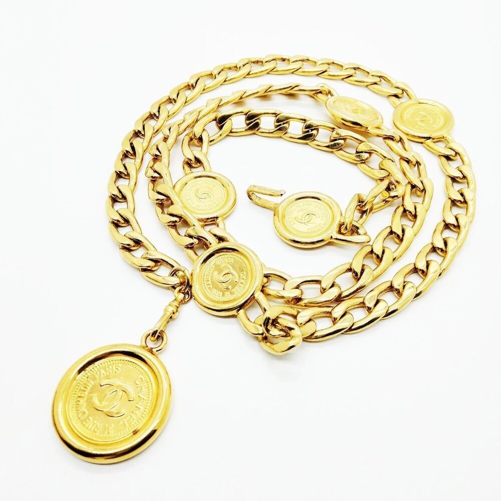 Chanel Belt Gold chain 769-050525